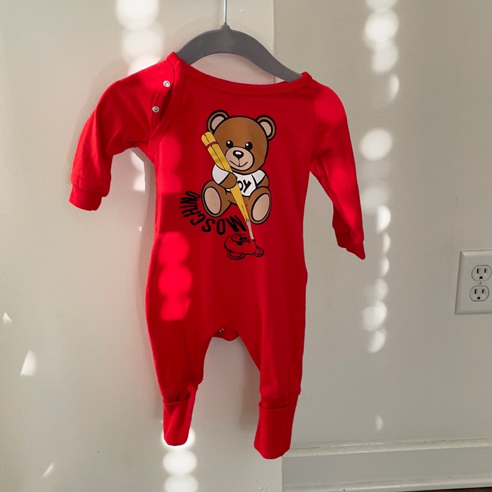 Moschino baby onsie worn once very cute!
